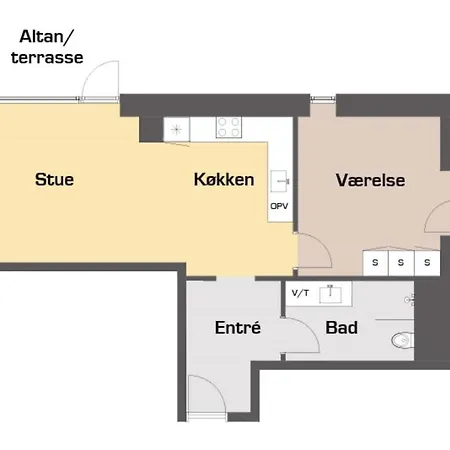 Spacious 1-br W. Private Terrace - 81 Апартаменты